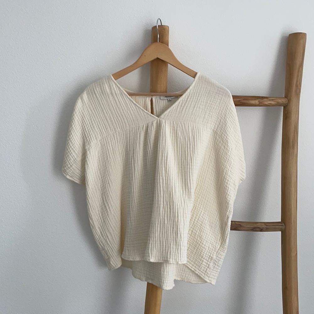 Madewell oversized blouse